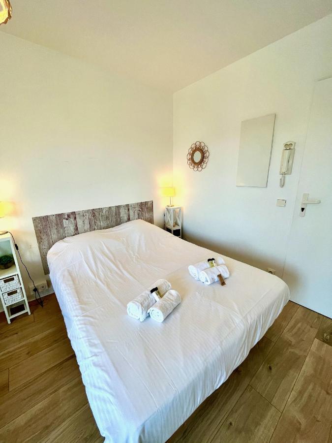 Salm, Coquet Studio Avec Balcon Ouistreham Kültér fotó